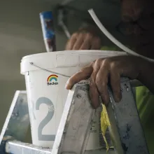 Malingrester og rengøring af værktøj