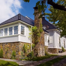 grått hus