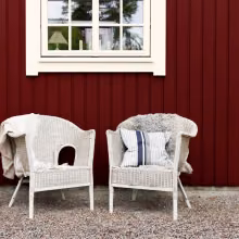 Röd fasad