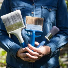 Malingrester og rengøring af værktøj