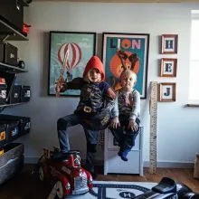 Farverige børneværelser